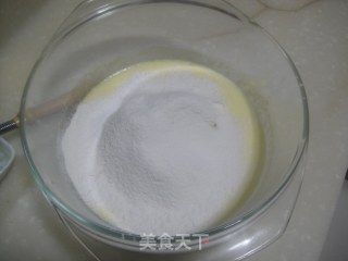 咖啡大理石戚风蛋糕的做法步骤：6