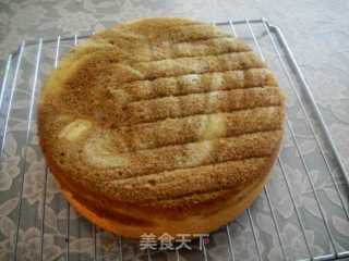 咖啡大理石戚风蛋糕的做法步骤：14