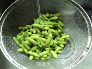 【五香盐水毛豆】的做法步骤：3