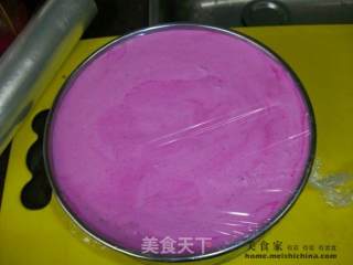 不用烤箱做蛋糕@@火龙果慕斯的做法步骤：9