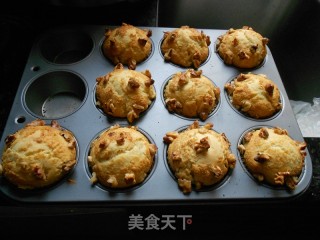 香蕉核桃玛芬的做法步骤：12