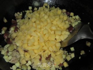 茄子炸酱面的做法步骤：4