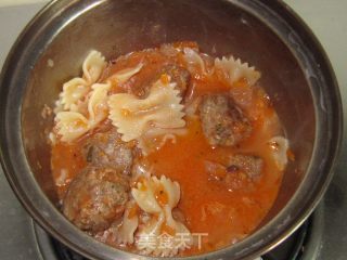 意式肉丸红酱意面的做法步骤：18
