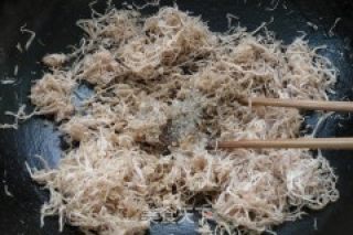 自制猪肉松的做法步骤：7