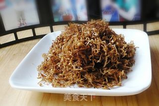 自制猪肉松的做法步骤：11