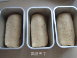 橙香蜜梨燕麦吐司的做法步骤：10