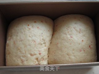橙香蜜梨燕麦吐司的做法步骤：13