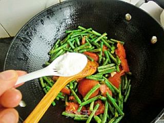 简单家常菜---西红柿烧豆角的做法步骤：5