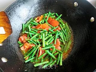 简单家常菜---西红柿烧豆角的做法步骤：6