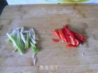 尖椒丝瓜条的做法步骤：3