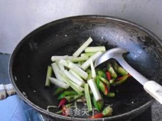 尖椒丝瓜条的做法步骤：8