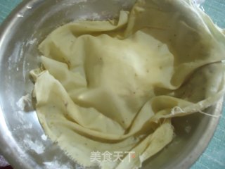 平锅火腿披萨的做法步骤：4