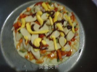 平锅火腿披萨的做法步骤：17