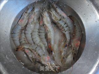 烧对虾的做法步骤：1