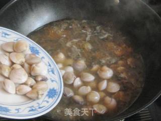 白蛤盐基豆瓣汤的做法步骤：7