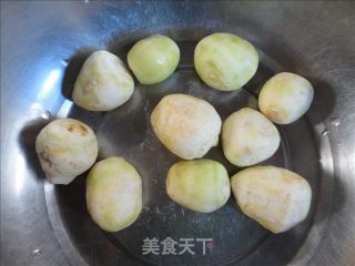 秋天素补——葱香小芋头的做法步骤：1