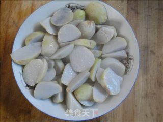 秋天素补——葱香小芋头的做法步骤：5
