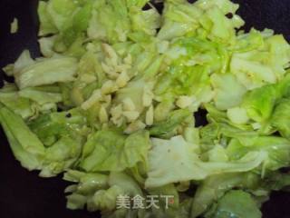 爆炒包菜的做法步骤：7