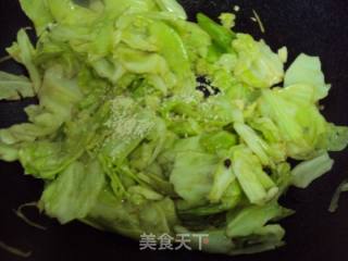 爆炒包菜的做法步骤：8