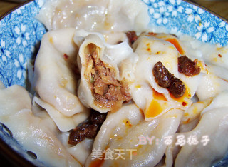 羊肉冬瓜水饺的做法步骤：16
