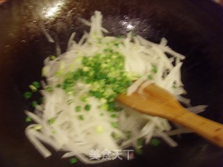 葱香白蘿蔔絲的做法步骤：6