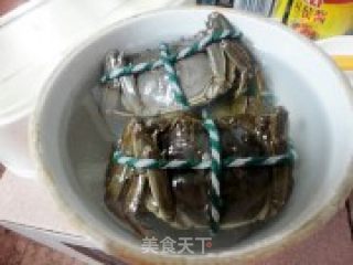 清蒸大闸蟹的做法步骤：2