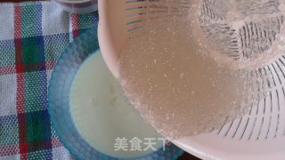 红豆火龙西米露的做法步骤：5