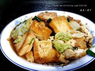 娃娃菜焖豆腐的做法步骤：15