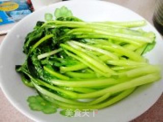 上汤早心菜的做法步骤：4