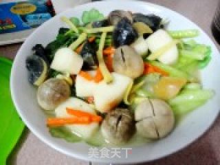 上汤早心菜的做法步骤：8