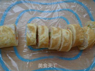 【花样寿司】----蛋卷寿司的做法步骤：10
