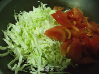 家常素炒饼的做法步骤：7