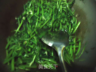 蒜蓉茼蒿的做法步骤：6