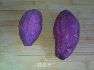 紫薯饼的做法步骤：1