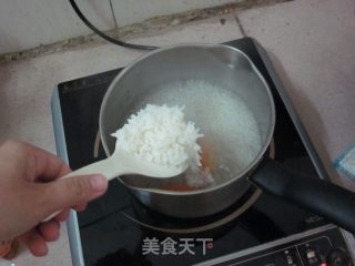 宝宝辅食——骨汤肝泥粥的做法步骤：3