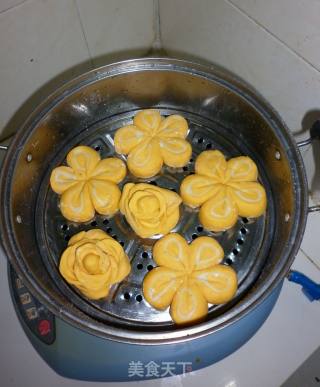 南瓜玫瑰的做法步骤：15