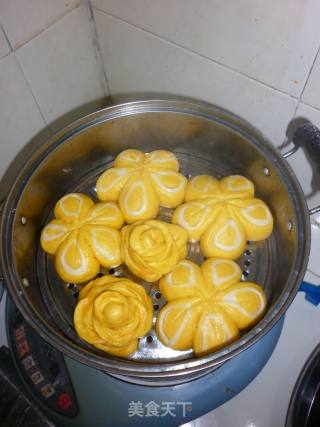 南瓜玫瑰的做法步骤：16