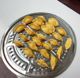 南瓜鸡肉香菇小水饺的做法步骤：17