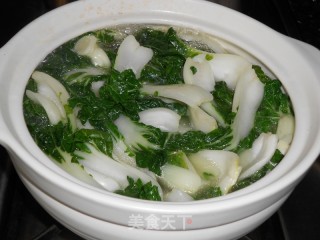蛤蜊白菜煲的做法步骤：5