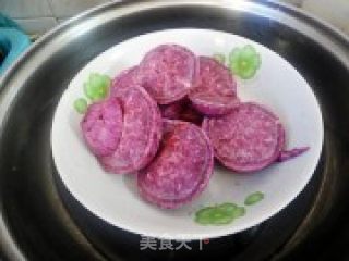 芝麻--紫薯糯米糍的做法步骤：2
