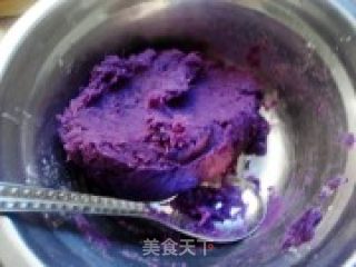 芝麻--紫薯糯米糍的做法步骤：4