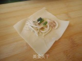 山寨--酥炸迷你小春卷的做法步骤：3