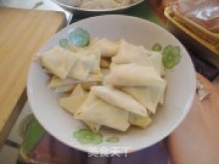 山寨--酥炸迷你小春卷的做法步骤：4