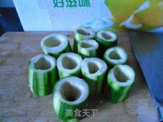 剁椒丝瓜盅的做法步骤：3