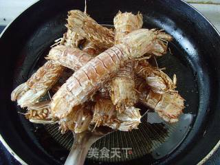 椒盐富贵虾的做法步骤：7