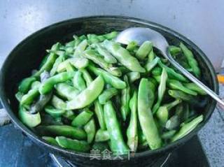 家常菜---【清炖油豆角】的做法步骤：3