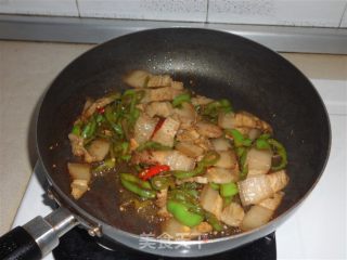 小炒肉的做法步骤：6