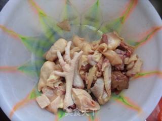 香菇毛豆焖仔鸡的做法步骤：2