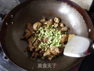 香菇毛豆焖仔鸡的做法步骤：8