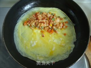 给剩米饭披上华丽的外衣—蛋包饭的做法步骤：10
